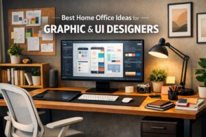 Best Home Office Ideas for Graphic and UI Designers